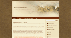 Desktop Screenshot of freelancehistorian.com